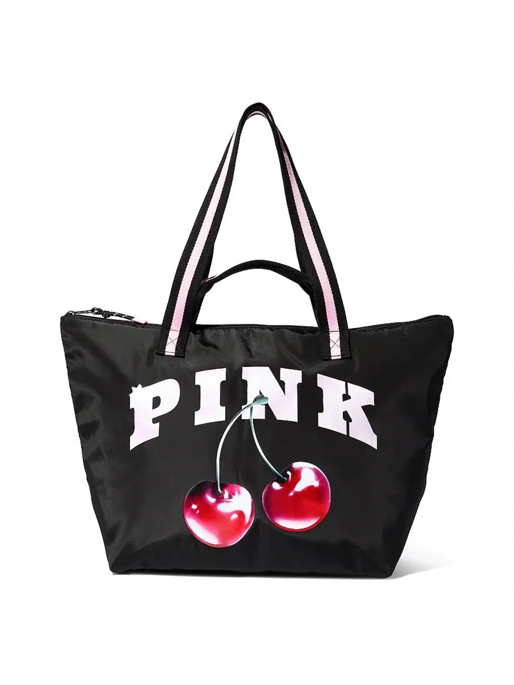 Victoria’s Secret PINK Cherry Print Large Tote Bag